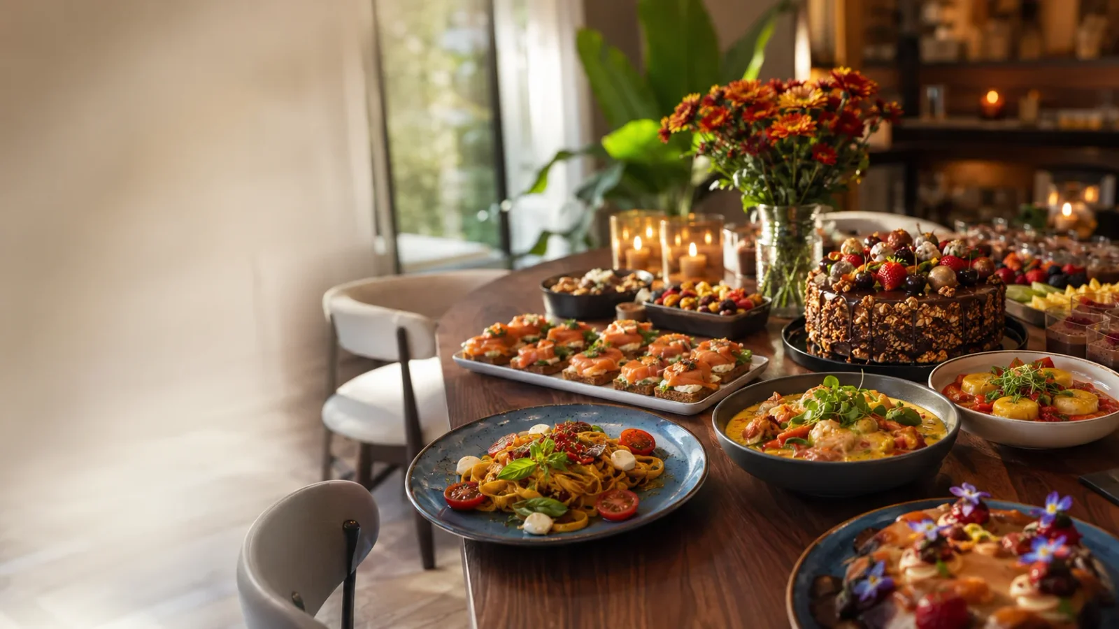 Mise & Co. private dining scene